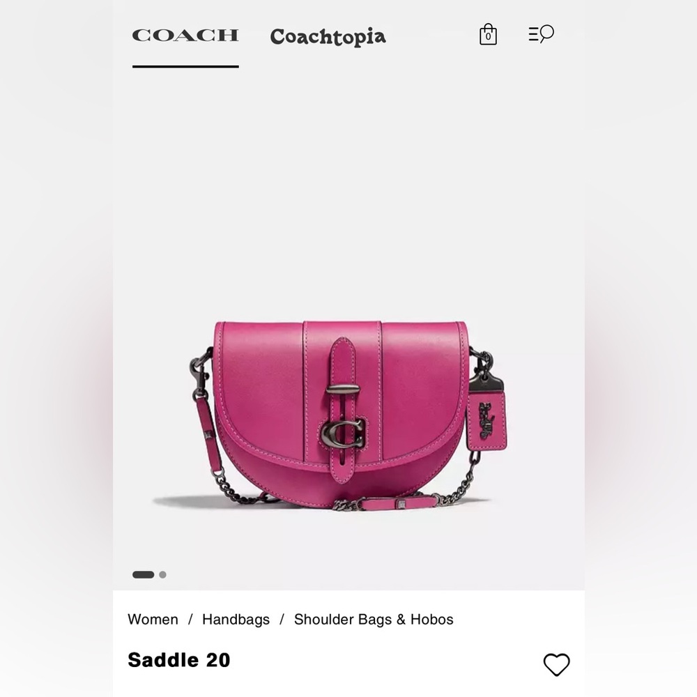 Coach Crossbody Leather Bag